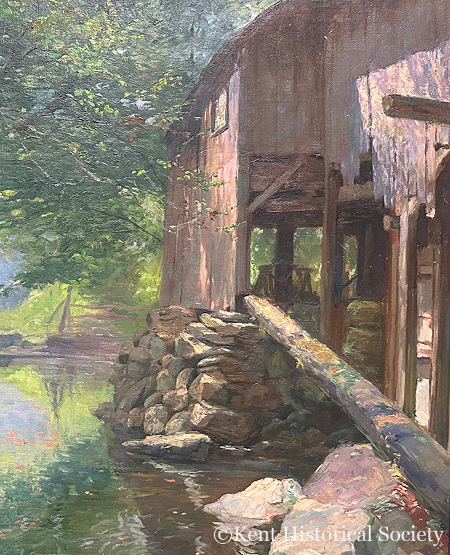 Carl Hirschberg (1871-1951) "The Old Mill in Macedonia" nd (c) Kent Historical Society