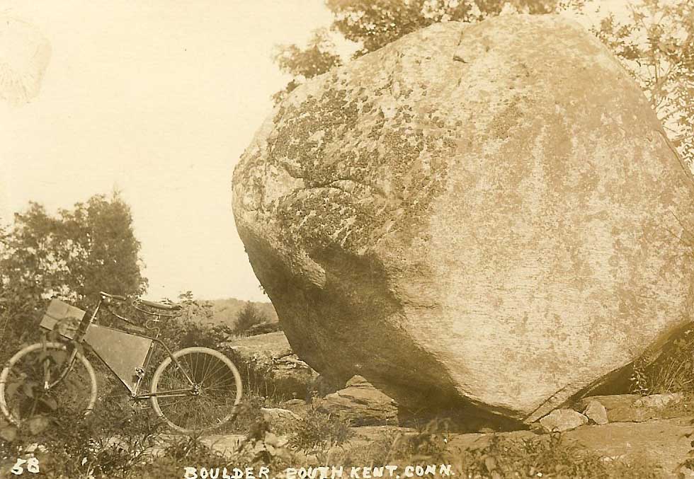 Reverend Smith's bike on Spooner Hill